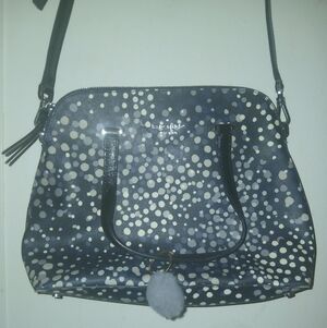 Kate Spade Black and White Polka Dot Shoulder Bag